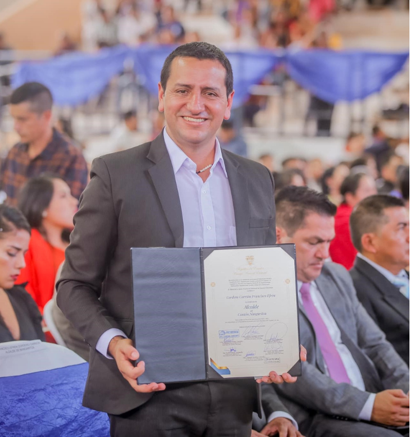 Posesión del alcalde Francisco Cordero