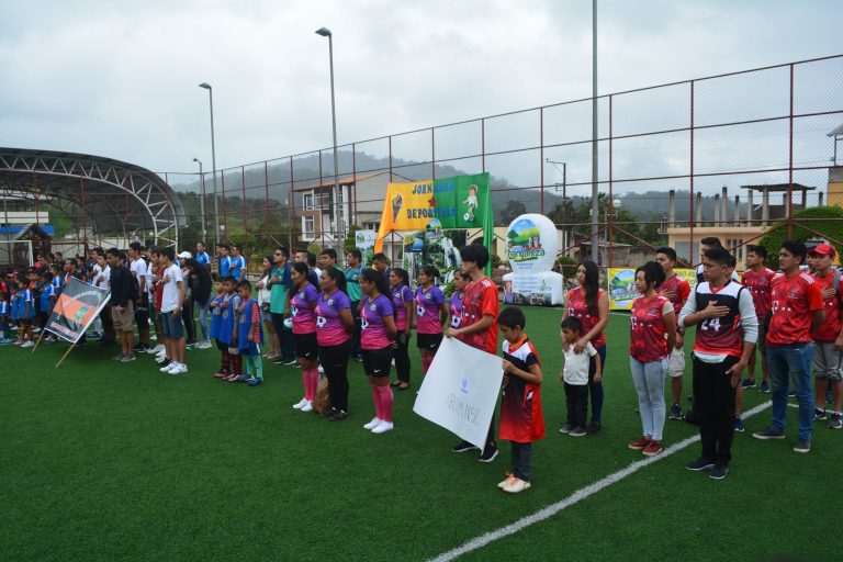 JORNADAS DEPORTIVAS “NANGARITZA 2019” SE INAUGURÓ EN GUAYZIMI