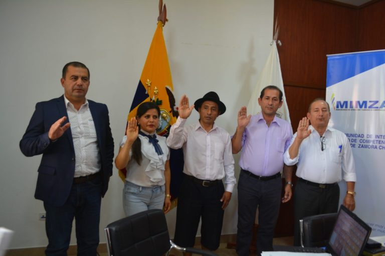 FREDY ARMIJOS ALCALDE DE NANGARITZA, ES ELECTO PRESIDENTE DE LA MIMZACH