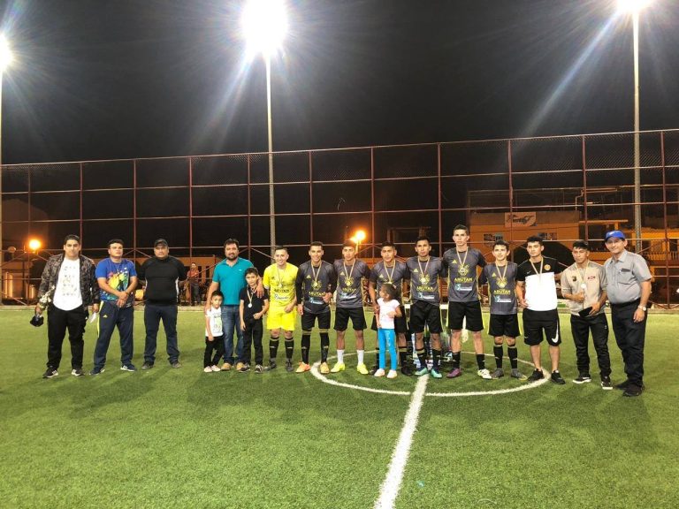 GAD DE NANGARITZA CLAUSURÓ CAMPEONATO DE FÚTBOL 5